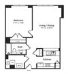 Floor plan at IO Piazza by Windsor
